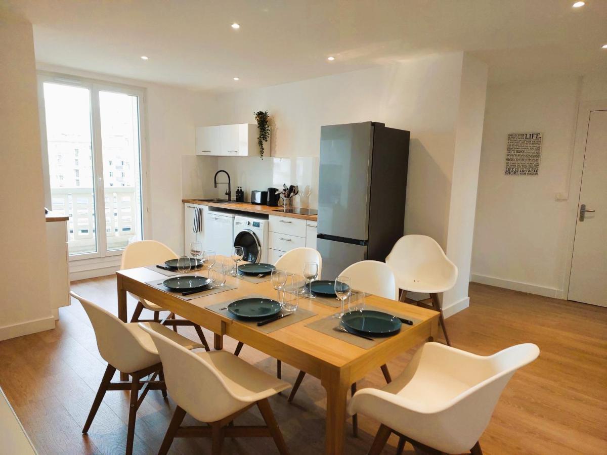 Champon - Lumineux 2 Chambres Avec Garage Prive - Tram A 1 Min Grenoble Luaran gambar